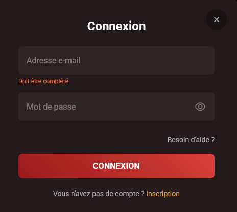 Login — WinKingdom Casino
